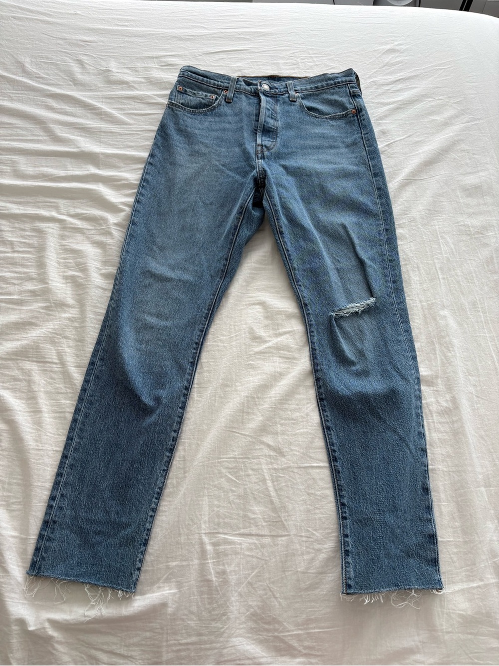 Levi's Women 501S Skinny Straight Jeans W29 L30